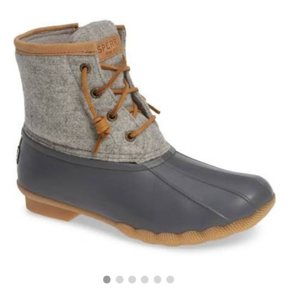 Wool Sperry Duck Boot